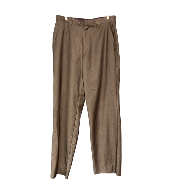 Vinci Mens Flat Front Dress Pants - Picture 8 of 8